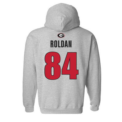 Georgia - NCAA Football : Landon Roldan - Classic Shersey Hooded Sweatshirt-1