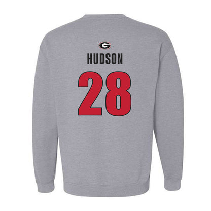Georgia - NCAA Baseball : Brennan Hudson - Classic Shersey Crewneck Sweatshirt-1