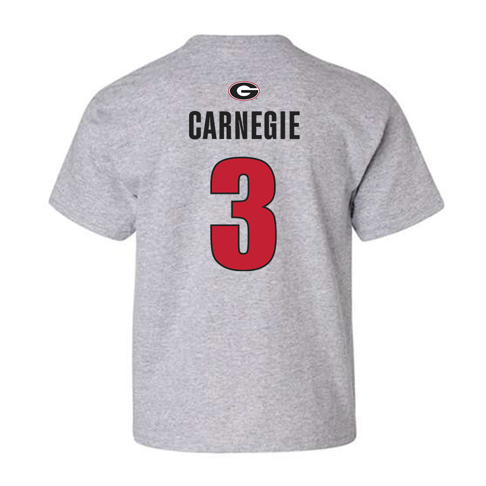 Georgia - NCAA Women's Basketball : Danielle Carnegie - Classic Shersey Youth T-Shirt-1