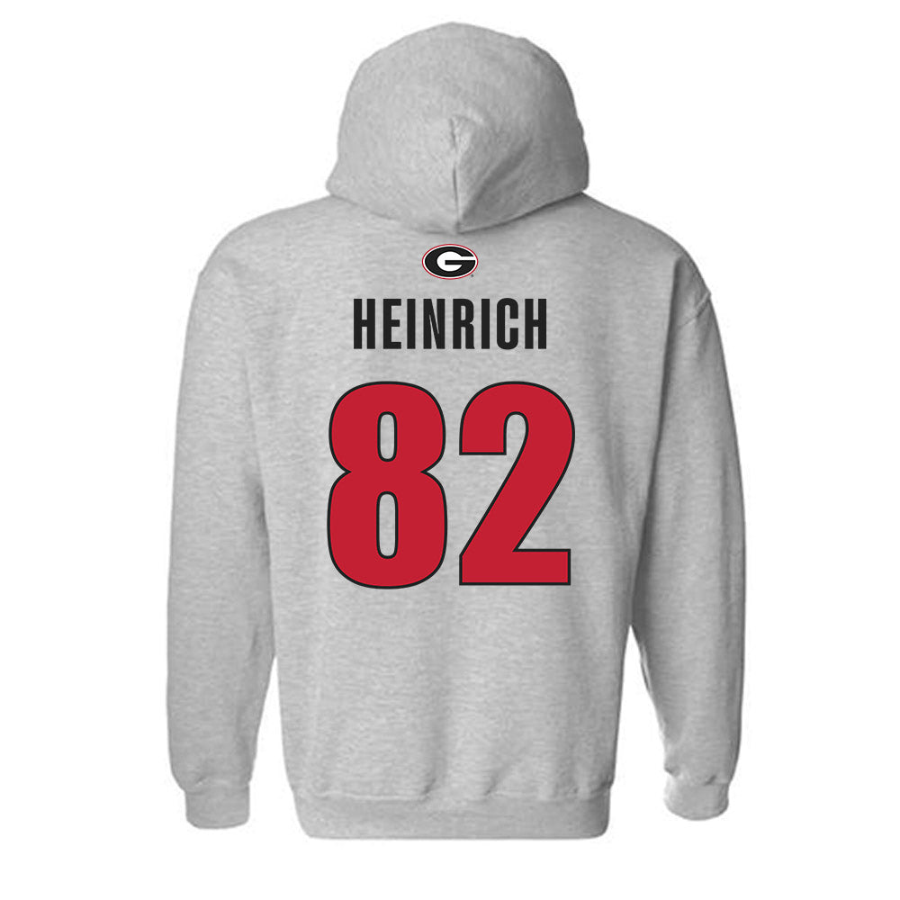 Georgia - NCAA Football : Colton Heinrich - Classic Shersey Hooded Sweatshirt-1