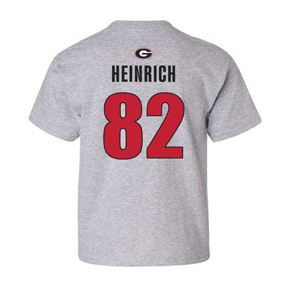 Georgia - NCAA Football : Colton Heinrich - Classic Shersey Youth T-Shirt-1