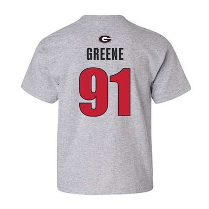 Georgia - NCAA Football : Justin Greene - Classic Shersey Youth T-Shirt-1