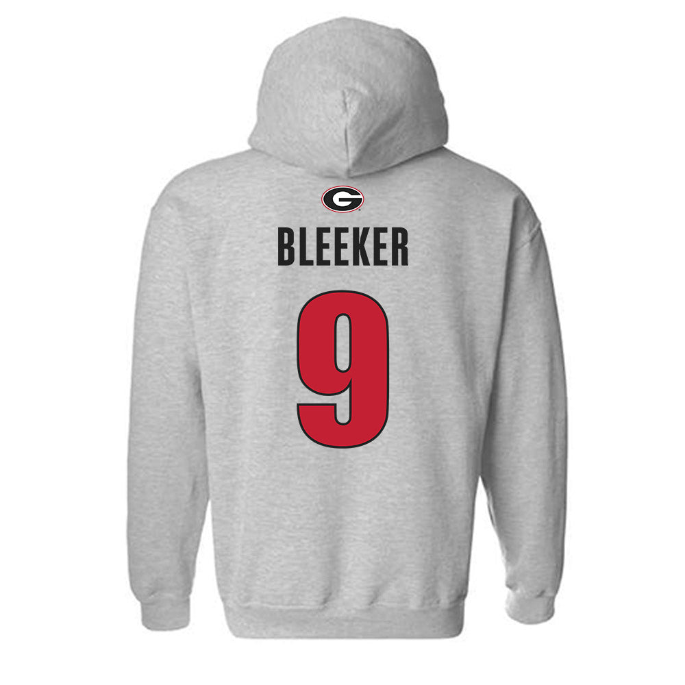 Georgia - NCAA Women's Volleyball : Ana Julia Bleeker - Classic Shersey Hooded Sweatshirt-1