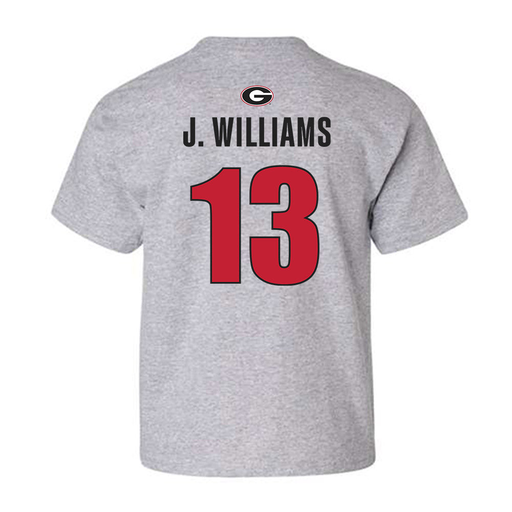 Georgia - NCAA Football : Tyler J. Williams - Classic Shersey Youth T-Shirt-1
