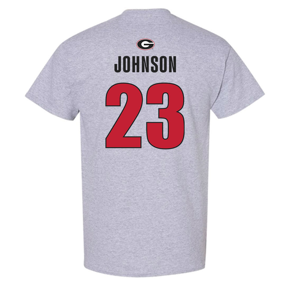 Georgia - NCAA Baseball : Cole Johnson - Classic Shersey T-Shirt-1