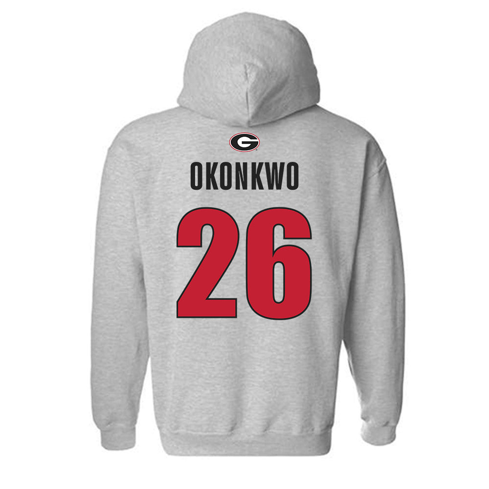 Georgia - NCAA Football : Daniel Okonkwo - Classic Shersey Hooded Sweatshirt-1