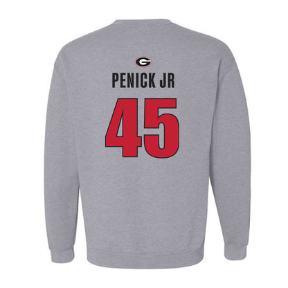 Georgia - NCAA Football : Terrence Penick Jr - Classic Shersey Crewneck Sweatshirt-1