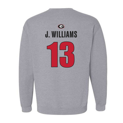 Georgia - NCAA Football : Tyler J. Williams - Classic Shersey Crewneck Sweatshirt-1
