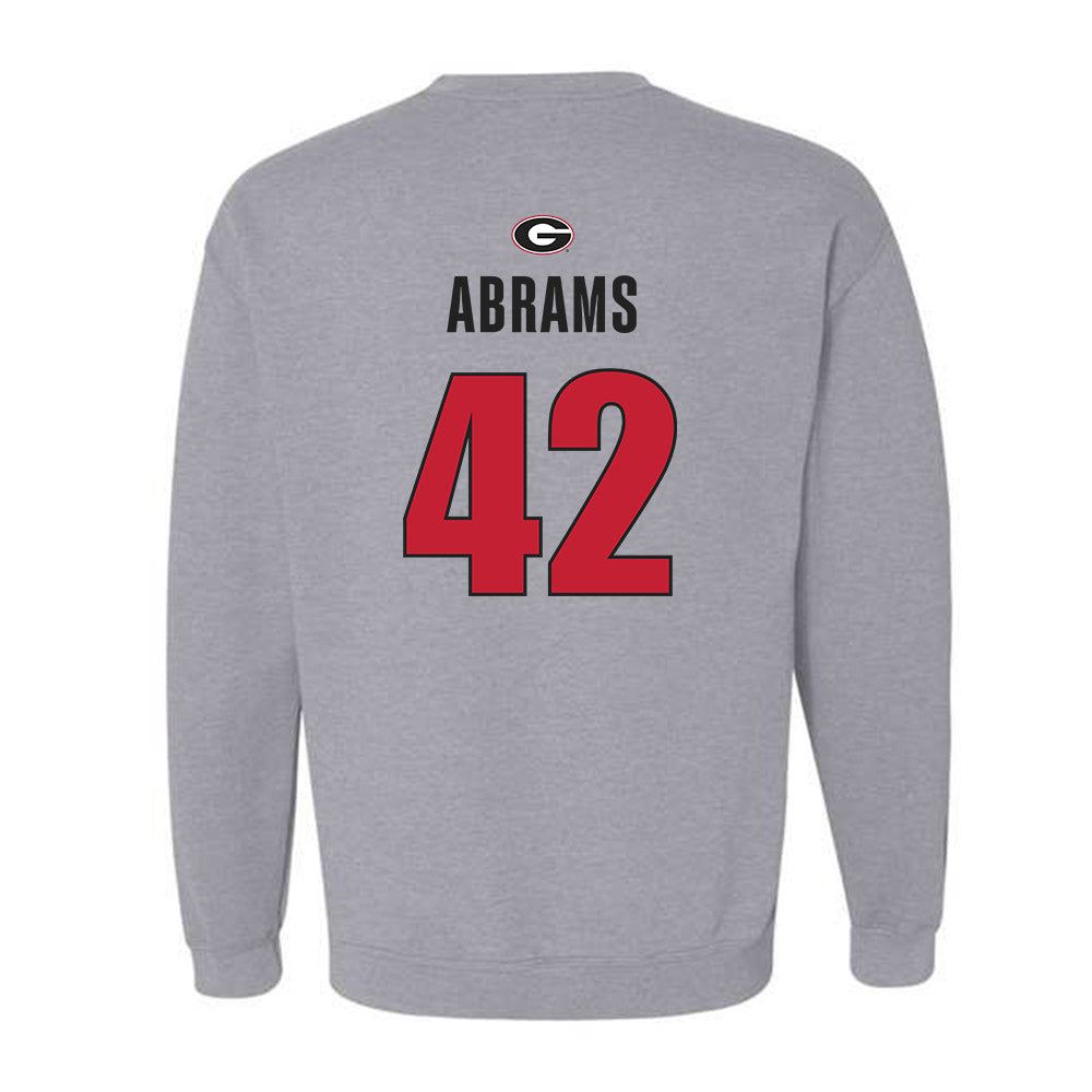 Georgia - NCAA Football : Nick Abrams - Classic Shersey Crewneck Sweatshirt-1