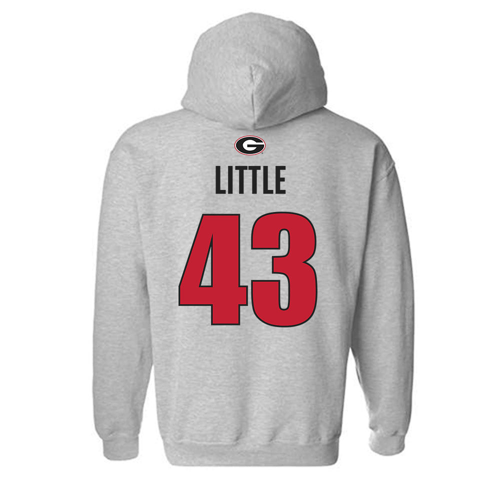 Georgia - NCAA Softball : Ada Little - Classic Shersey Hooded Sweatshirt-1