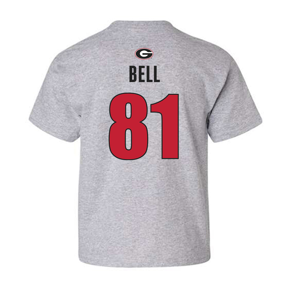 Georgia - NCAA Football : Jeremy Bell - Classic Shersey Youth T-Shirt-1