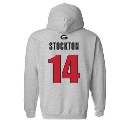 Georgia - NCAA Football : Gunner Stockton - Classic Shersey Hooded Sweatshirt-1