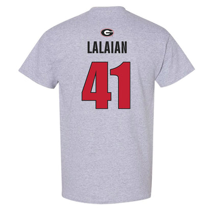 Georgia - NCAA Football : David Lalaian - Classic Shersey T-Shirt-1