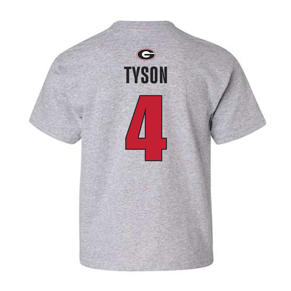 Georgia - NCAA Women's Volleyball : Kaiya Tyson - Classic Shersey Youth T-Shirt-1