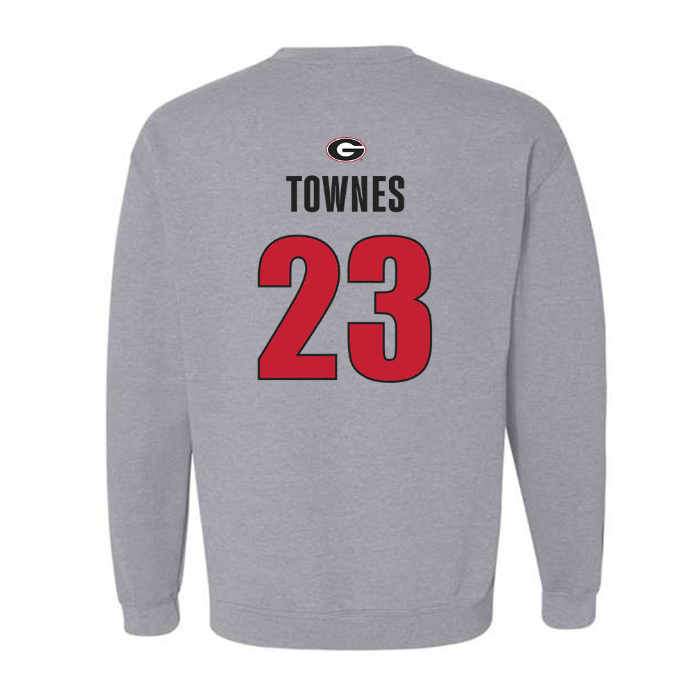 Georgia - NCAA Women's Soccer : Mya Townes - Classic Shersey Crewneck Sweatshirt-1