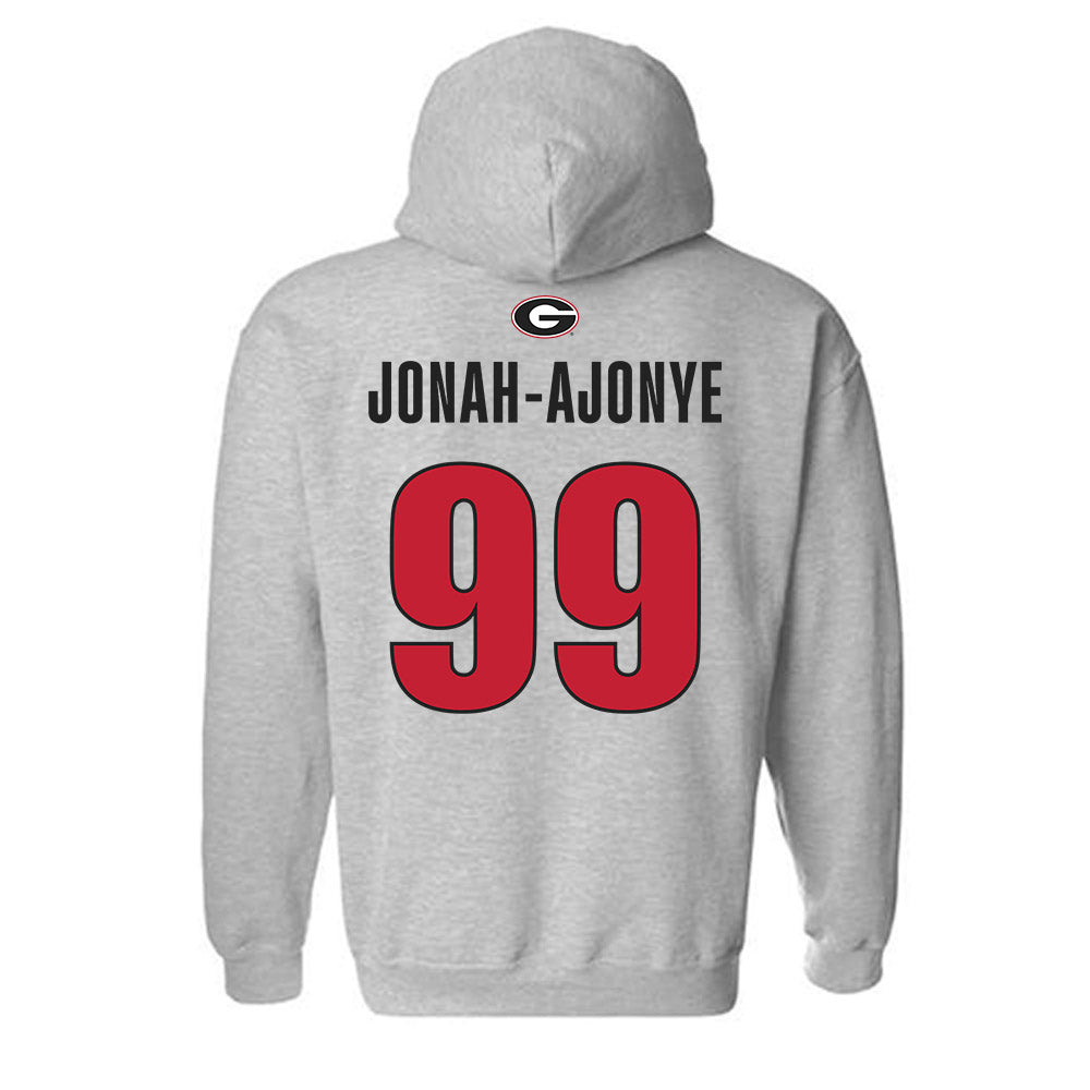 Georgia - NCAA Football : Joseph Jonah-Ajonye - Classic Shersey Hooded Sweatshirt-1
