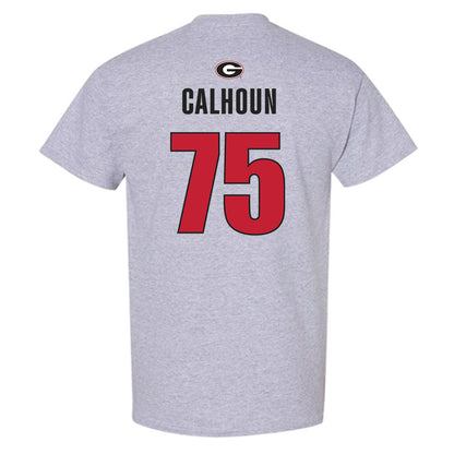 Georgia - NCAA Football : Daniel Calhoun - Classic Shersey T-Shirt-1