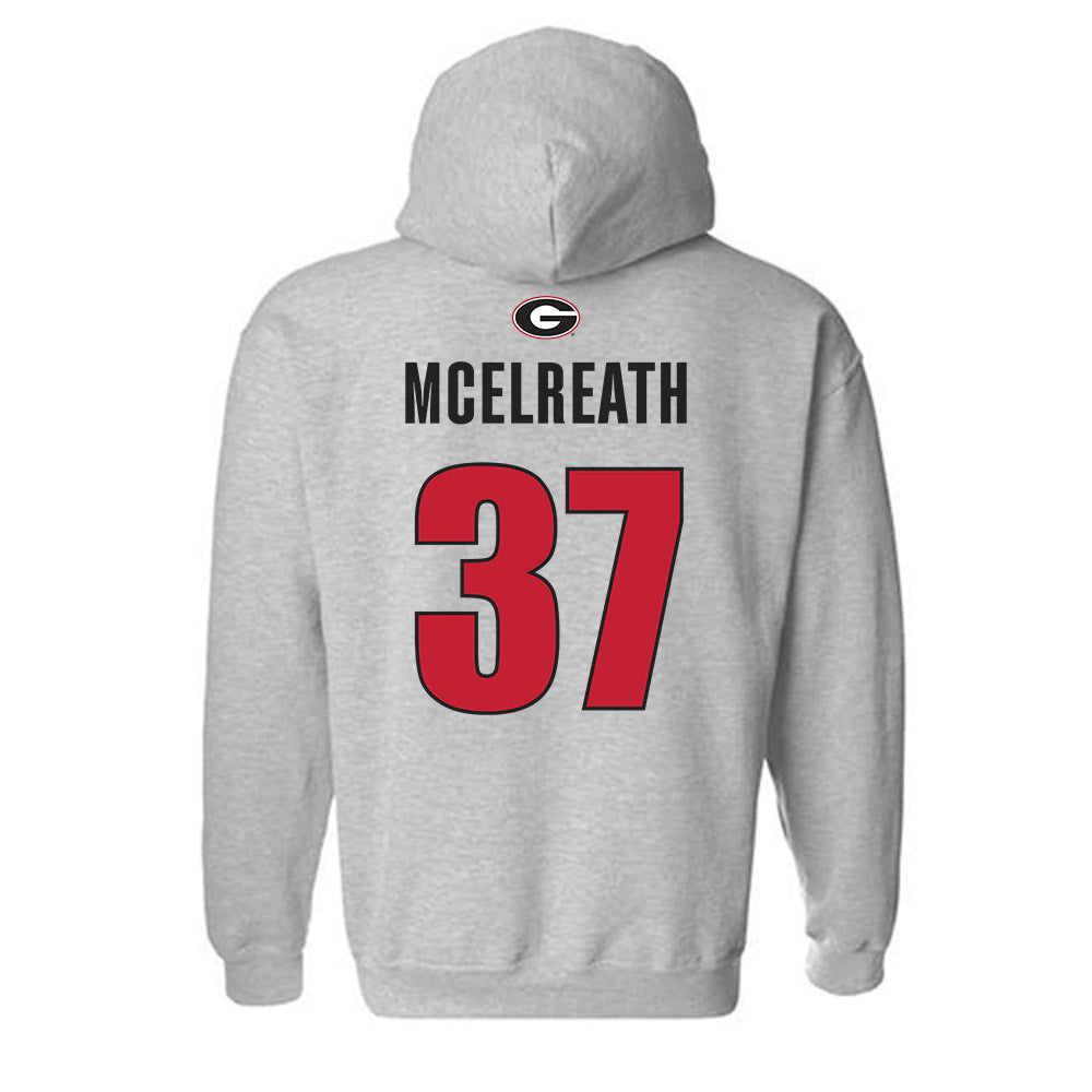 Georgia - NCAA Football : Benjamin McElreath - Classic Shersey Hooded Sweatshirt-1