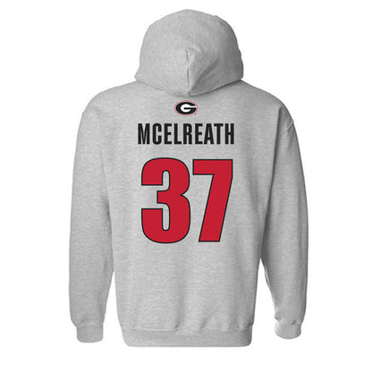 Georgia - NCAA Football : Benjamin McElreath - Classic Shersey Hooded Sweatshirt-1