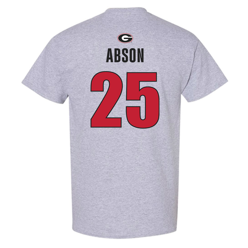 Georgia - NCAA Men's Basketball : Justin Abson - Classic Shersey T-Shirt-1
