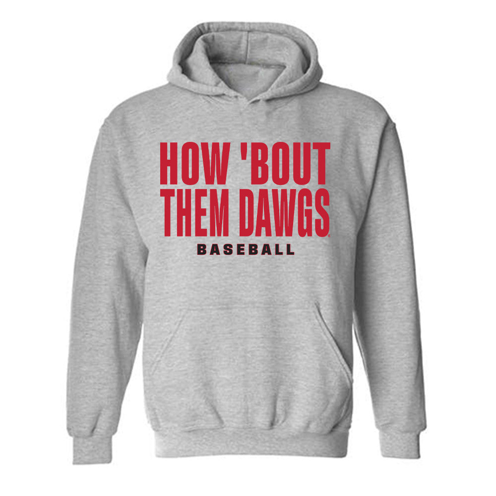 Georgia - NCAA Baseball : Ty Peeples - Classic Shersey Hooded Sweatshirt-0
