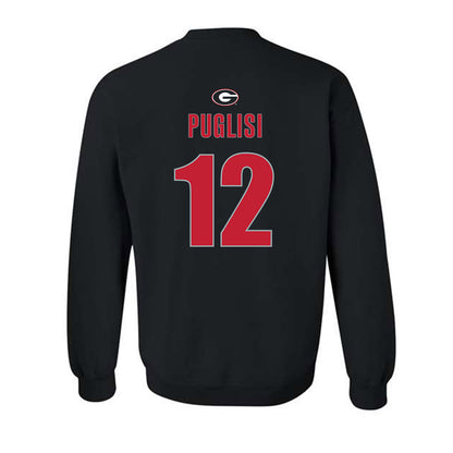 Georgia - NCAA Football : Ryan Puglisi - Classic Shersey Crewneck Sweatshirt-1