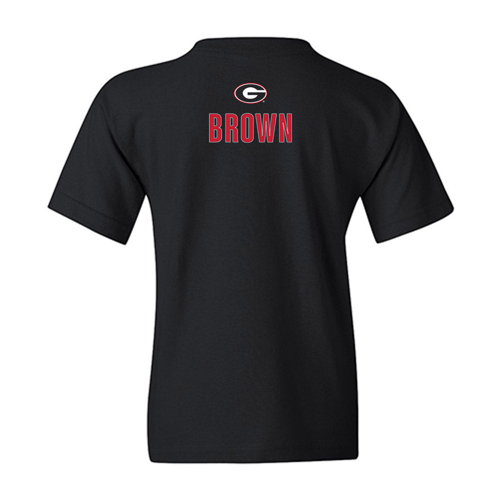 Georgia - NCAA Women's Track & Field : Piper Brown - Classic Shersey Youth T-Shirt-1