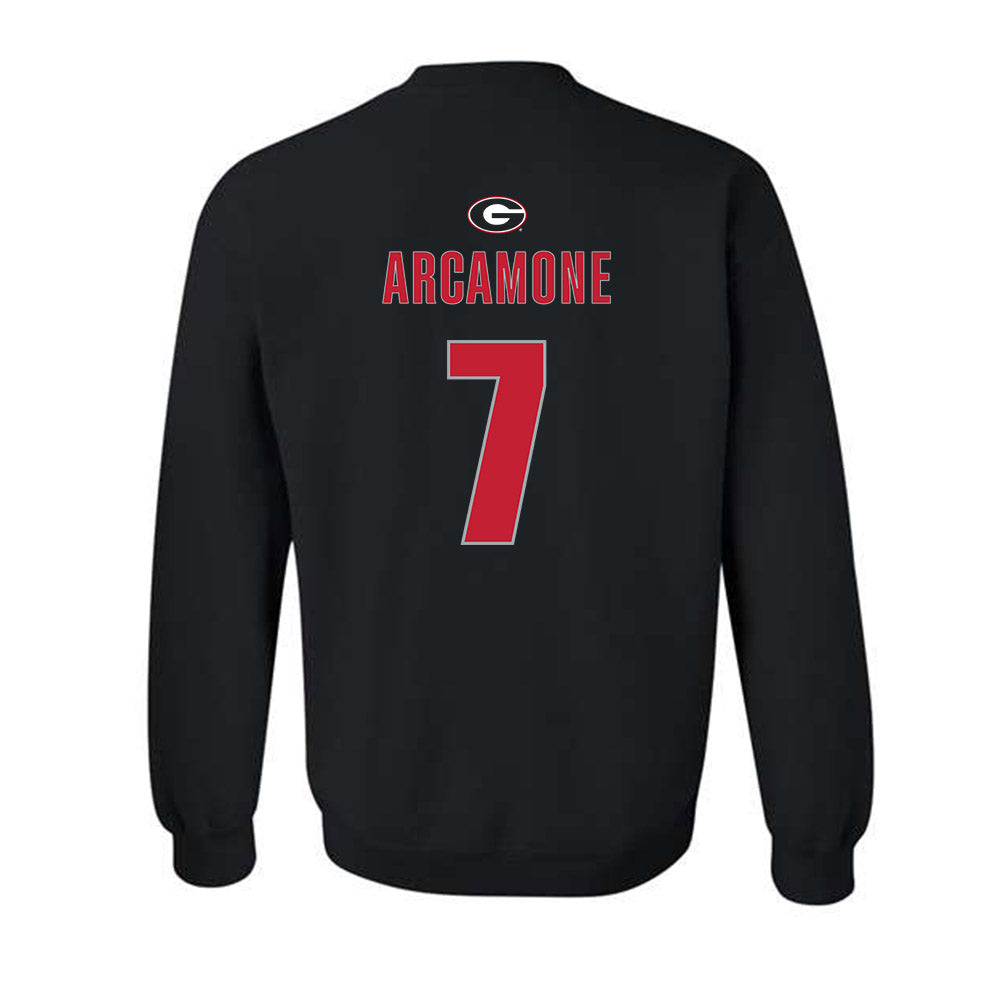 Georgia - NCAA Baseball : Jack Arcamone - Classic Shersey Crewneck Sweatshirt-1