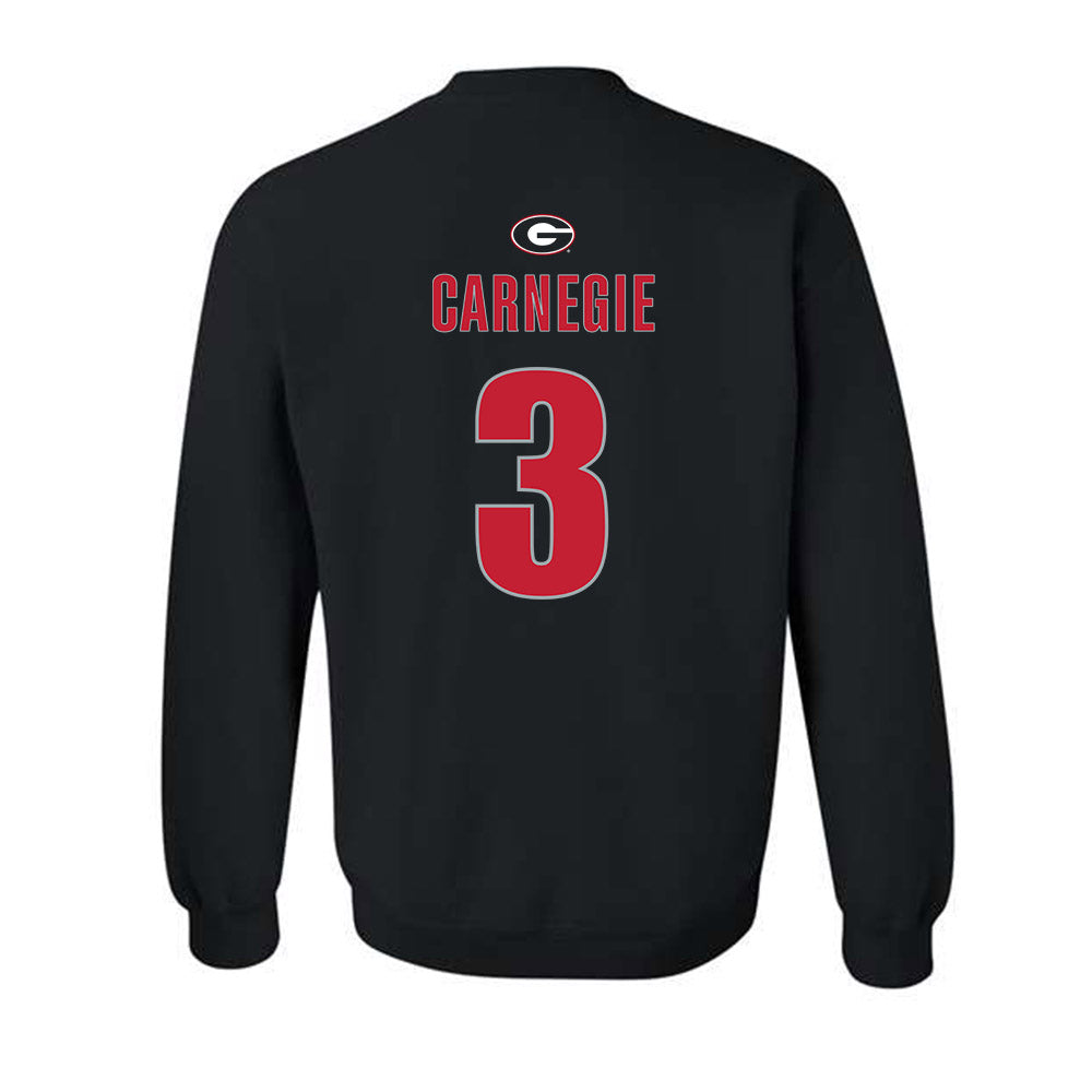 Georgia - NCAA Women's Basketball : Danielle Carnegie - Classic Shersey Crewneck Sweatshirt-1