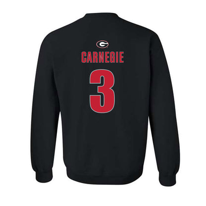 Georgia - NCAA Women's Basketball : Danielle Carnegie - Classic Shersey Crewneck Sweatshirt-1