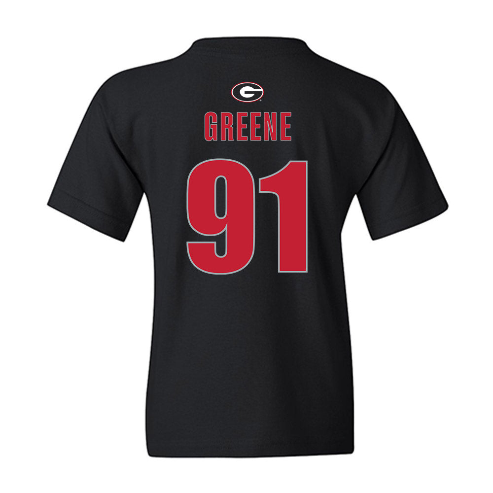 Georgia - NCAA Football : Justin Greene - Classic Shersey Youth T-Shirt-1
