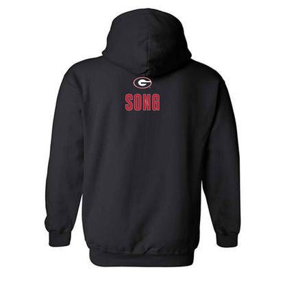 Georgia - NCAA Women's Golf : Kate Song - Classic Shersey Hooded Sweatshirt-1