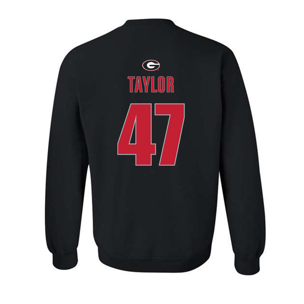 Georgia - NCAA Football : Will Taylor - Classic Shersey Crewneck Sweatshirt-1