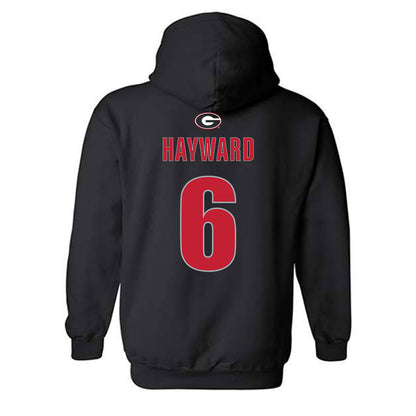 Georgia - NCAA Women's Soccer : Juliauna Hayward - Classic Shersey Hooded Sweatshirt-1