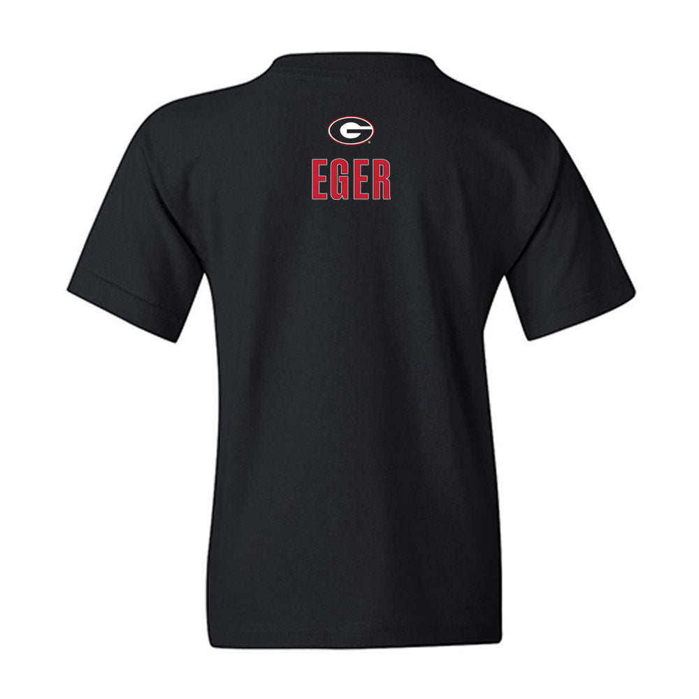 Georgia - NCAA Equestrian : Cadence Eger - Classic Shersey Youth T-Shirt-1