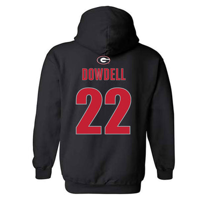 Georgia - NCAA Football : Dante Dowdell - Classic Shersey Hooded Sweatshirt-1