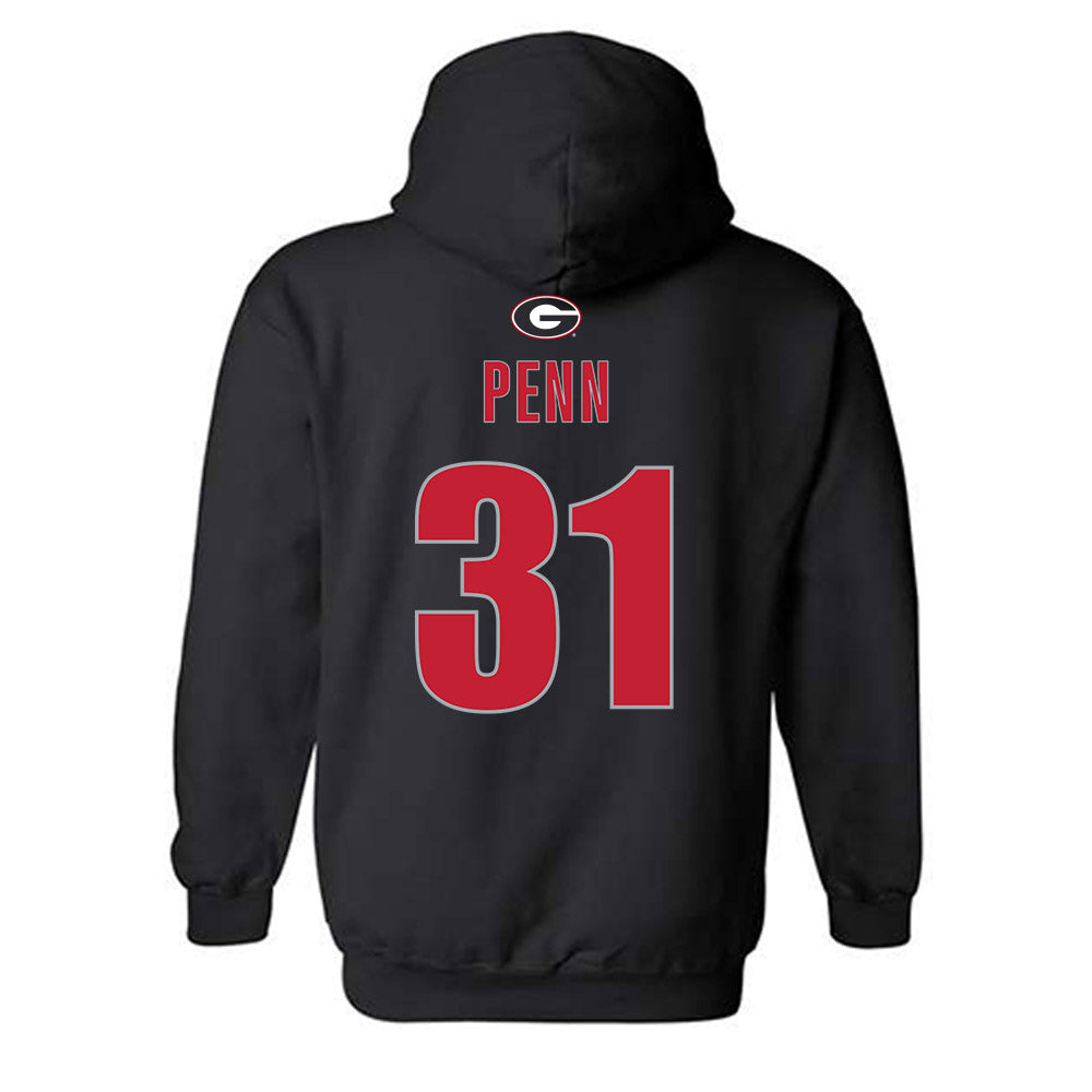 Georgia - NCAA Football : Wade Penn - Classic Shersey Hooded Sweatshirt-1