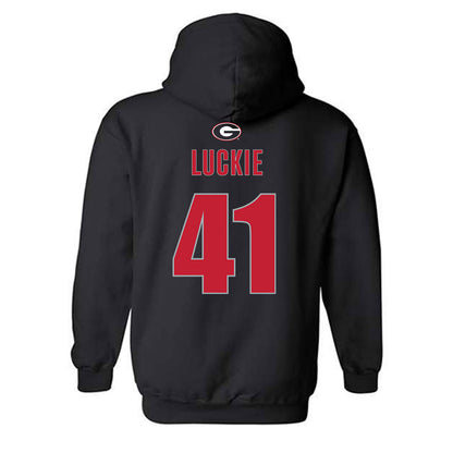 Georgia - NCAA Football : Carter Luckie - Classic Shersey Hooded Sweatshirt-1