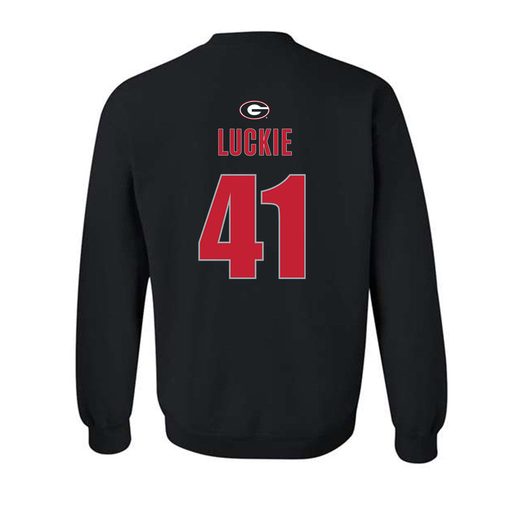 Georgia - NCAA Football : Carter Luckie - Classic Shersey Crewneck Sweatshirt-1