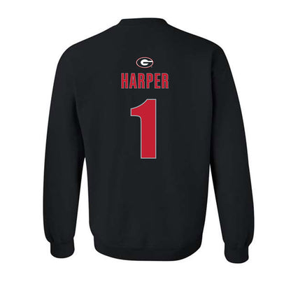 Georgia - NCAA Women's Volleyball : Tori Harper - Classic Shersey Crewneck Sweatshirt-1
