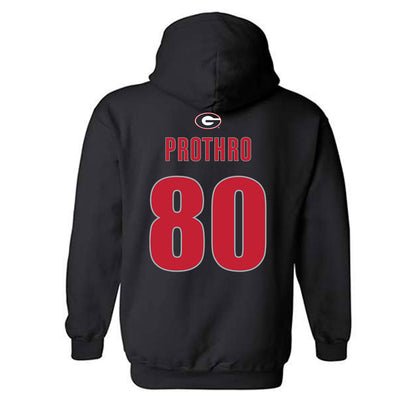 Georgia - NCAA Football : Kaiden Prothro - Classic Shersey Hooded Sweatshirt-1