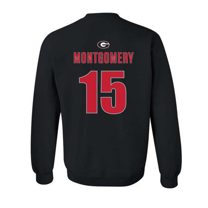 Georgia - NCAA Football : Ryan Montgomery - Classic Shersey Crewneck Sweatshirt-1