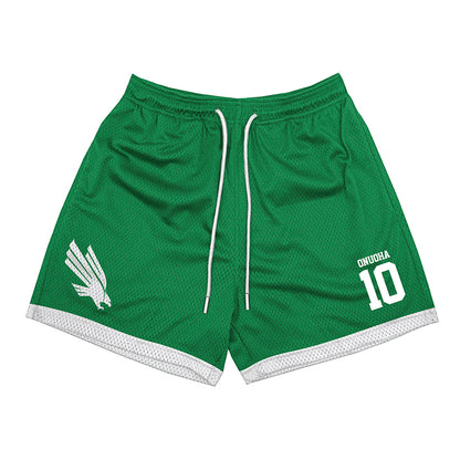 North Texas - NCAA Football : David Onuoha - Green Shorts-0