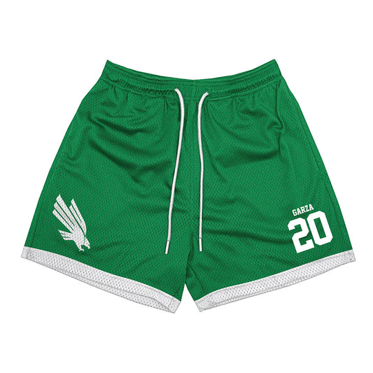 North Texas - NCAA Football : Bryce Garza - Green Shorts-0