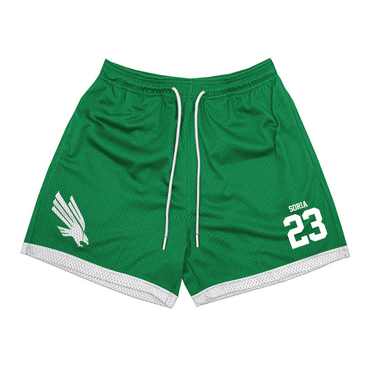 North Texas - NCAA Women's Volleyball : Sidney Soria - Green Shorts-0