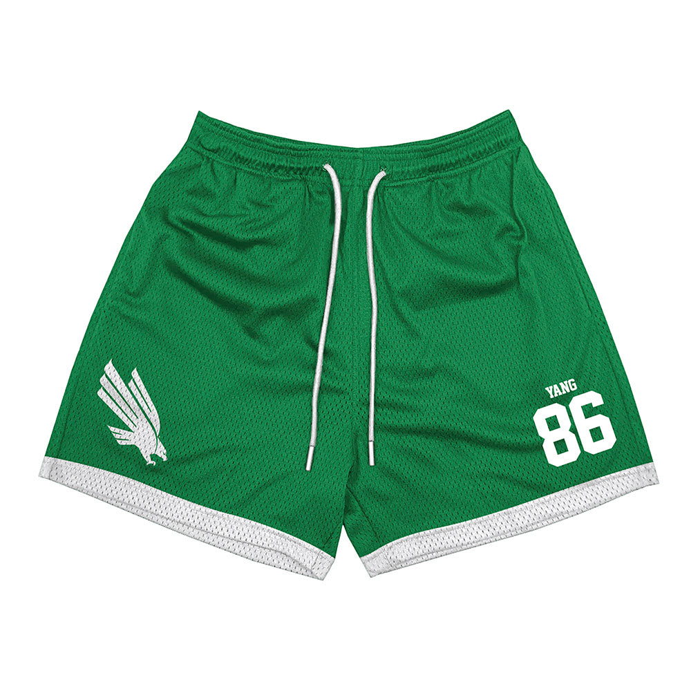North Texas - NCAA Football : Zach Yang - Green Shorts-0