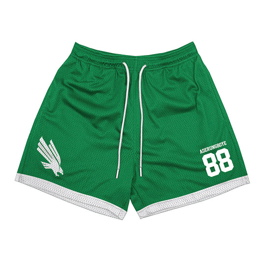 North Texas - NCAA Football : Victor Aderungboye - Green Shorts-0