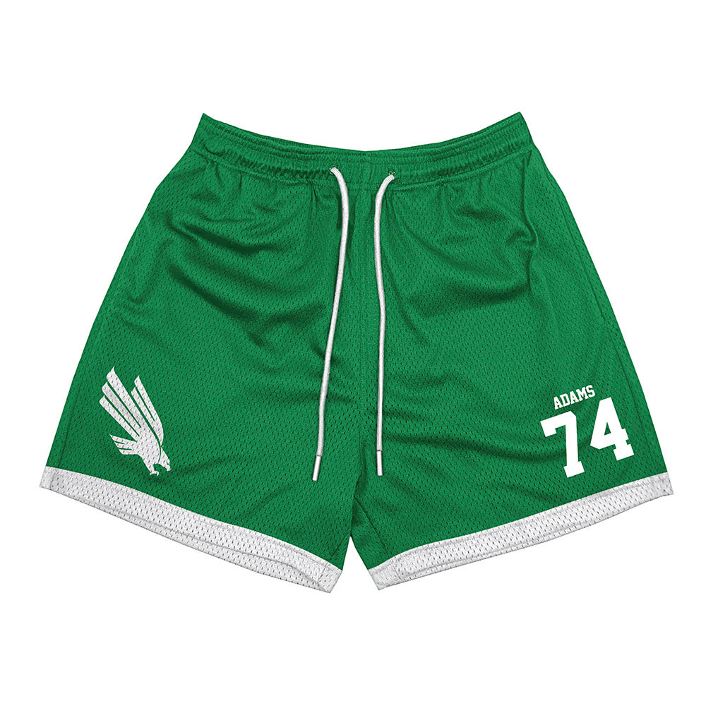 North Texas - NCAA Football : Francisco Adams - Green Shorts-0