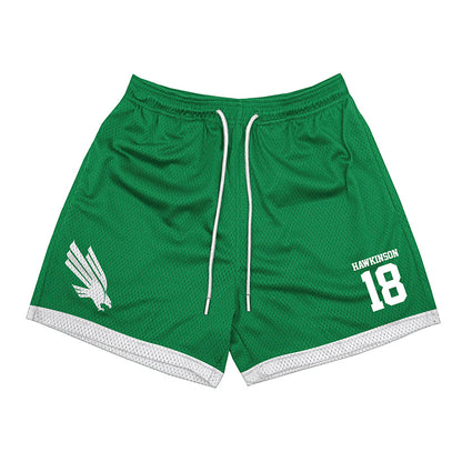 North Texas - NCAA Women's Volleyball : Paige Hawkinson - Green Shorts-0