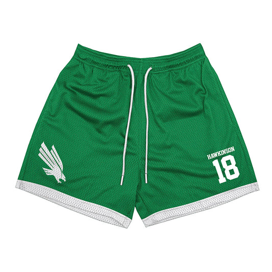 North Texas - NCAA Women's Volleyball : Paige Hawkinson - Green Shorts-0